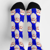 レオトルストイポートレート – グラフィックイラストレーション ソックス (上部)