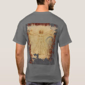 レオナルドのスカル Tシャツ (裏面)