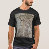 レオナルドのヘルメット武者 Tシャツ (正面)