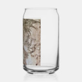 レオナルドのヘルメッド・ウォリアー・ビール缶 ガラス缶 (左)