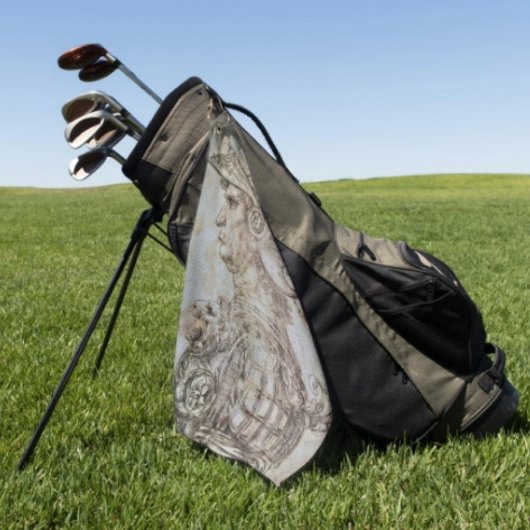 レオナルドの戦士兵 ゴルフタオル