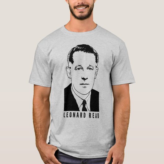 レオナルドの読書料金のワイシャツ Tシャツ (正面)