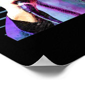 レオナルドコーヘンアウェー80sヴィンテージ美学デザイン ポスター (角)