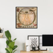 レオナルドダヴィチのポスター ポスター (ホームオフィス)