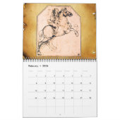 レオナルドダヴィンチスケッチ2017 カレンダー (2月 2026)