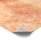 レオナルドダヴィンチセルフポートレートレッドチョーク ポスター (角)