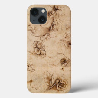 レオナルドダヴィンチフラワーIPhoneケース iPhone 13ケース