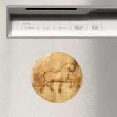 レオナルドダヴィンチホースアート マグネット (インサイチュ (食洗機))