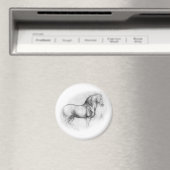 レオナルドダヴィンチホース磁石 マグネット (インサイチュ (食洗機))