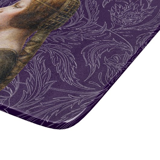 レオナルドダヴィンチポートレートラベラプリンシペッサ カッティングボード (角)