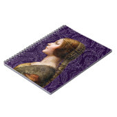 レオナルドダヴィンチポートレートラベラプリンシペッサ ノートブック (左側)