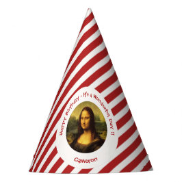 レオナルドダヴィンチモナリザパーティーコレクション パーティーハット