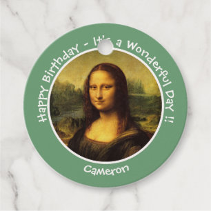 レオナルドダヴィンチモナリザパーティーコレクション フェイバータグ