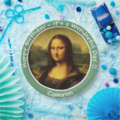 レオナルドダヴィンチモナリザパーティーコレクション ペーパープレート (パーティー)