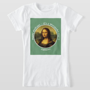 レオナルドダヴィンチモナリザパーティーコレクション Tシャツ