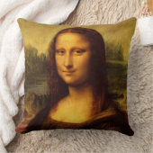 レオナルドダヴィンチモナリザファインアート絵画ズ クッション (ブランケット)