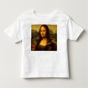 レオナルドダヴィンチモナリザファインアート絵画ズ トドラーTシャツ