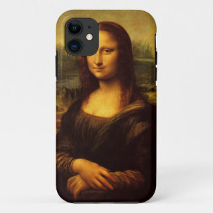 レオナルドダヴィンチモナリザファインアート絵画ズ iPhone 11 ケース