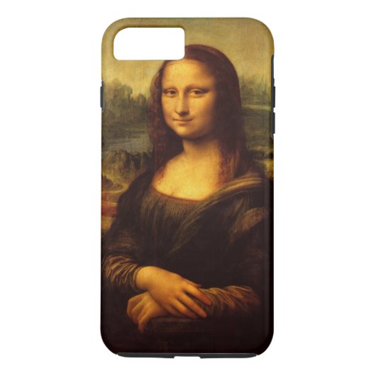 レオナルドダヴィンチモナリザファインアート絵画ズ Case-Mate iPhoneケース (裏面)