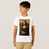 レオナルドダヴィンチモナリザ Tシャツ (正面フル)