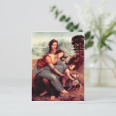 レオナルドダヴィンチ – アンナ・セルブライト2 ポストカード (スタンド正面)