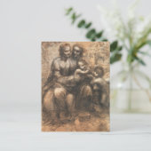 レオナルドマンガレオナルド・ダ・ヴィンチ ポストカード (スタンド正面)