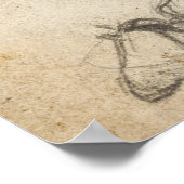 レオナルド勉強馬脚 ポスター (角)