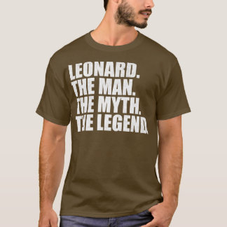 レオナルド名レオナード与え名名 Tシャツ