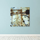 レオナルド祝ダヴィンチ キャンバスプリント (インサイチュ (ウッドフロア))