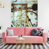 レオナルド祝ダヴィンチ キャンバスプリント (インサイチュ (リビング))