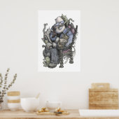 レオナルド・オブレンダカラー – ポスター (キッチン)