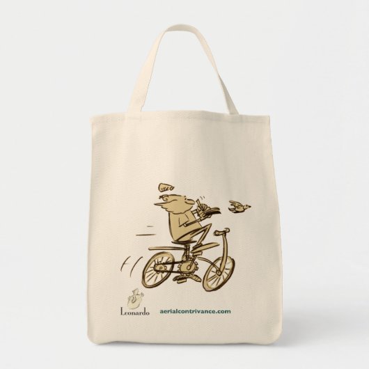 レオナルド-オーガニックな食料雑貨のトート トートバッグ (正面)