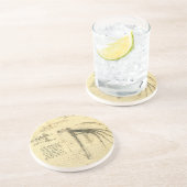 レオナルド・ダ飛んでいる・ヴィンチによるマシンスケッチの翼 コースター (側面)