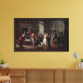 レオナルド・ダ・キュトロとルイロペ遊ス・チェス キャンバスプリント (インサイチュ (リビング))