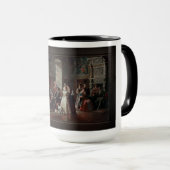 レオナルド・ダ・キュトロとルイロペ遊ス・チェス マグカップ (正面右)