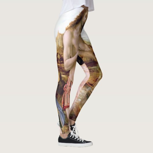 レオナルド・ダ・ヴィンチによるイエス・キリストのバプテスマ レギンス (右)