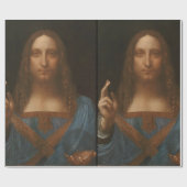 レオナルド・ダ・ヴィンチによるイエス・キリスト,ルネッサンスの痛み ラッピングペーパー (フラット)