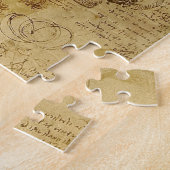 レオナルド・ダ・ヴィンチによるベビー胎児の勉強 ジグソーパズル (側面)