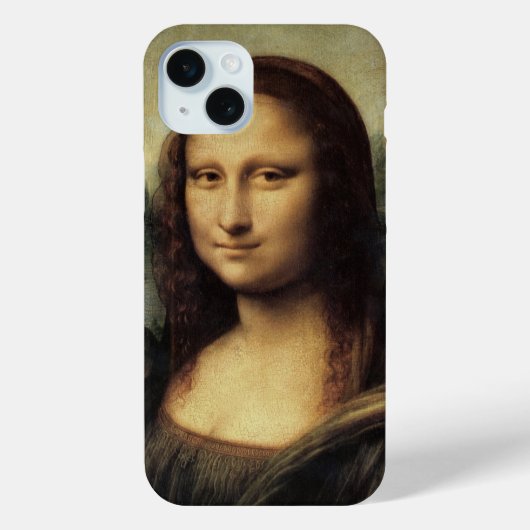 レオナルド・ダ・ヴィンチによるモナ・リザ(ラ・ジョコンダ) Case-Mate iPhoneケース (裏面)