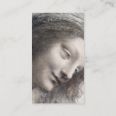 レオナルド・ダ・ヴィンチによるヴァージンの首長 名刺 (裏面)