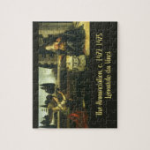 レオナルド・ダ・ヴィンチによる主の受胎告知 ジグソーパズル (縦)