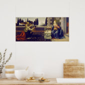 レオナルド・ダ・ヴィンチによる受胎告知 ポスター (キッチン)