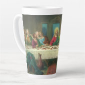 レオナルド・ダ・ヴィンチによる最後の晩餐 カフェラテマグ (左アングル)