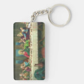 レオナルド・ダ・ヴィンチによる最後の晩餐 キーホルダー (裏面)