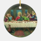 レオナルド・ダ・ヴィンチによる最後の晩餐 セラミックオーナメント (裏面)