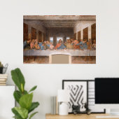 レオナルド・ダ・ヴィンチによる最後の晩餐 ポスター (ホームオフィス)