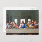 レオナルド・ダ・ヴィンチによる最後の晩餐 ポストカード (正面/裏面)