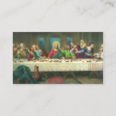 レオナルド・ダ・ヴィンチによる最後の晩餐 名刺 (裏面)