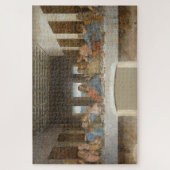 レオナルド・ダ・ヴィンチによる最後の晩餐(1495年~1498年) ジグソーパズル (縦)