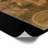 レオナルド・ダ・ヴィンチによる荒野の聖ジェローム ポスター (角)